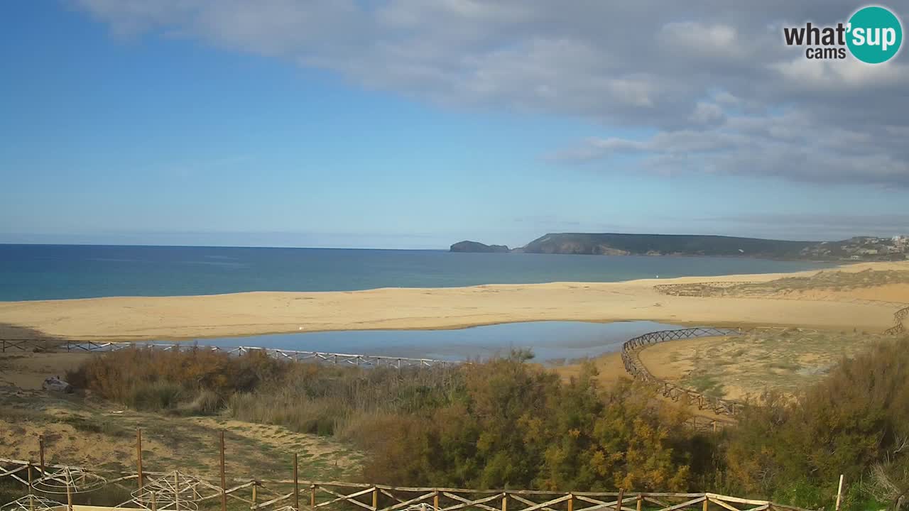Webcam Torre dei Corsari – Vista live sulla spiaggia da Punta Usai