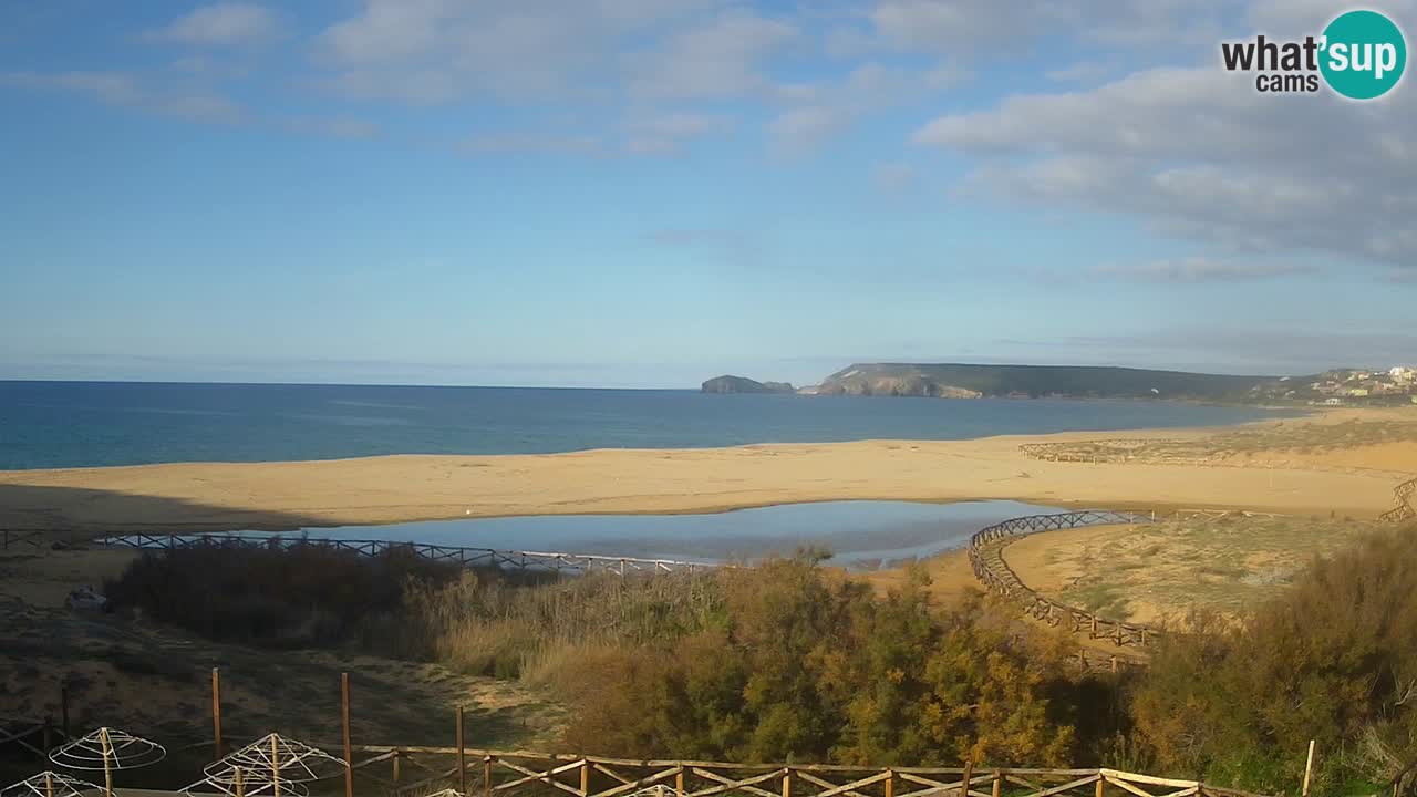 Webcam Torre dei Corsari – Vista live sulla spiaggia da Punta Usai