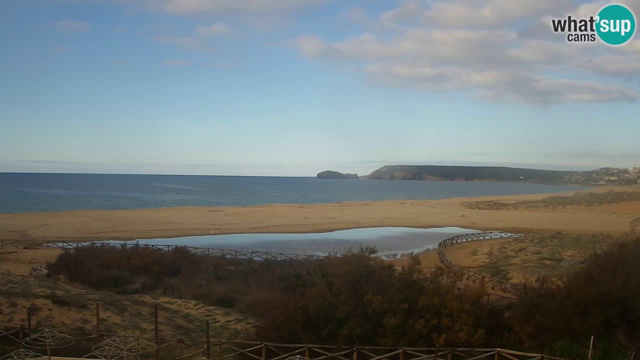 Webcam Torre dei Corsari – Live Beach View from Punta Usai