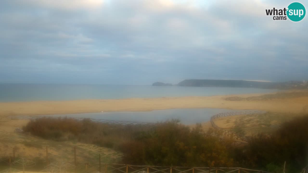 Webcam Torre dei Corsari – Live Beach View from Punta Usai