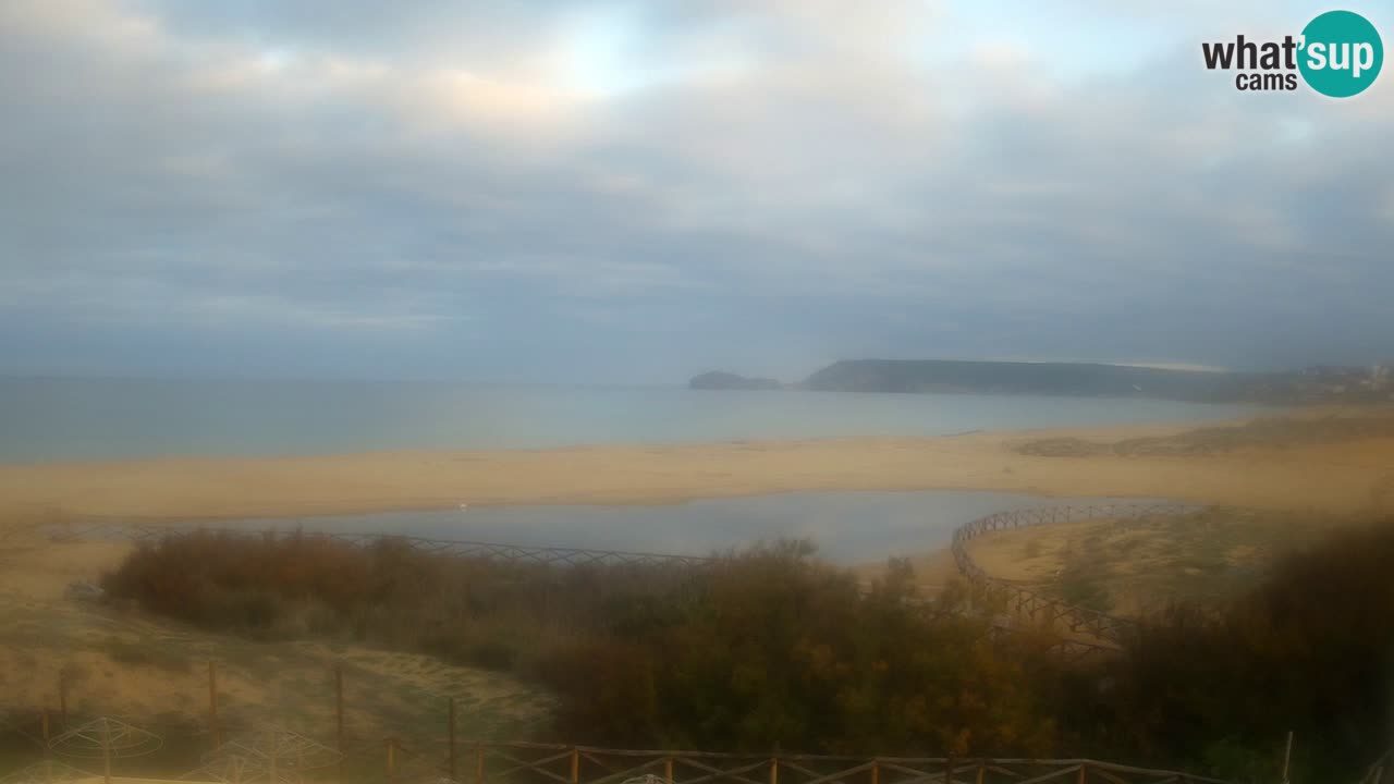 Webcam Torre dei Corsari – Vue en direct sur la plage depuis Punta Usai