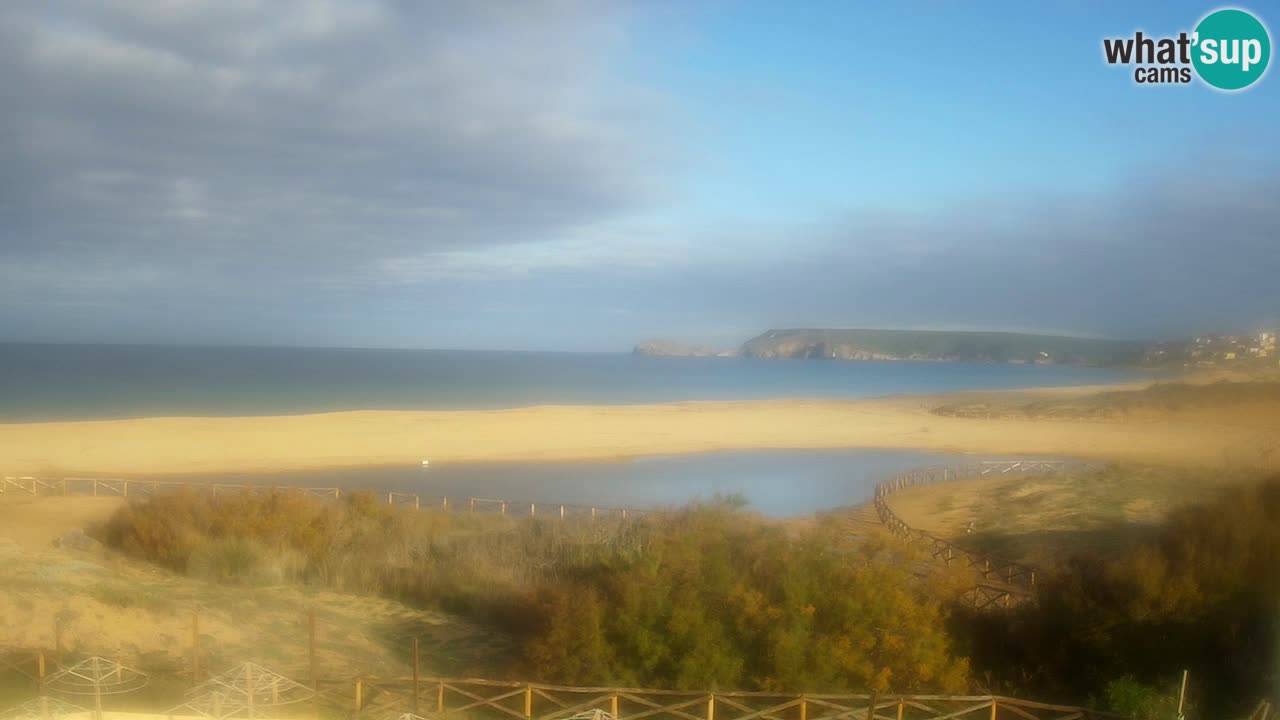 Webcam Torre dei Corsari – Vista live sulla spiaggia da Punta Usai