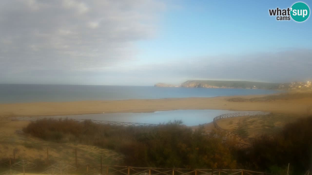 Webcam Torre dei Corsari – Liveblick auf den Strand von Punta Usai