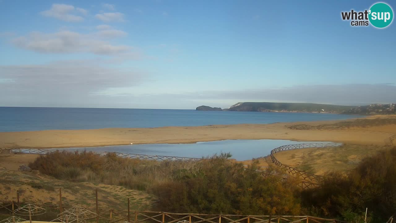 Webcam Torre dei Corsari – Live Beach View from Punta Usai