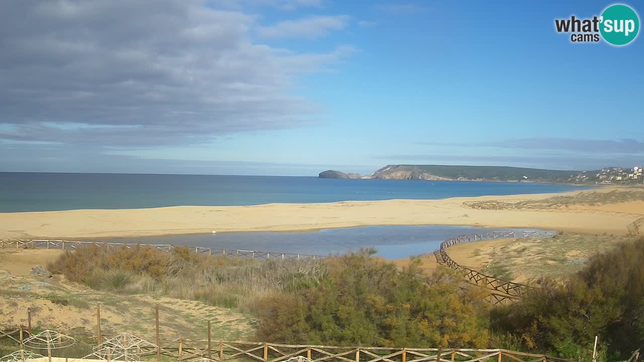 Webcam Torre dei Corsari – Liveblick auf den Strand von Punta Usai