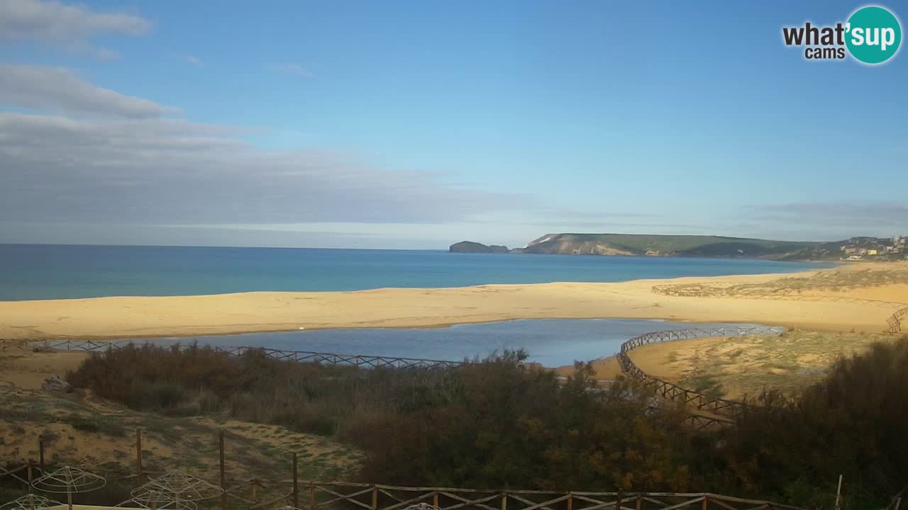 Webcam Torre dei Corsari – Live Beach View from Punta Usai