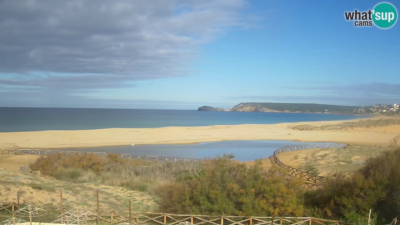 Webcam Torre dei Corsari – Vista live sulla spiaggia da Punta Usai