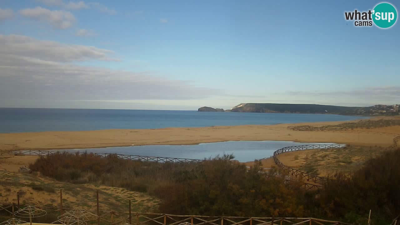 Webcam Torre dei Corsari – Live Beach View from Punta Usai