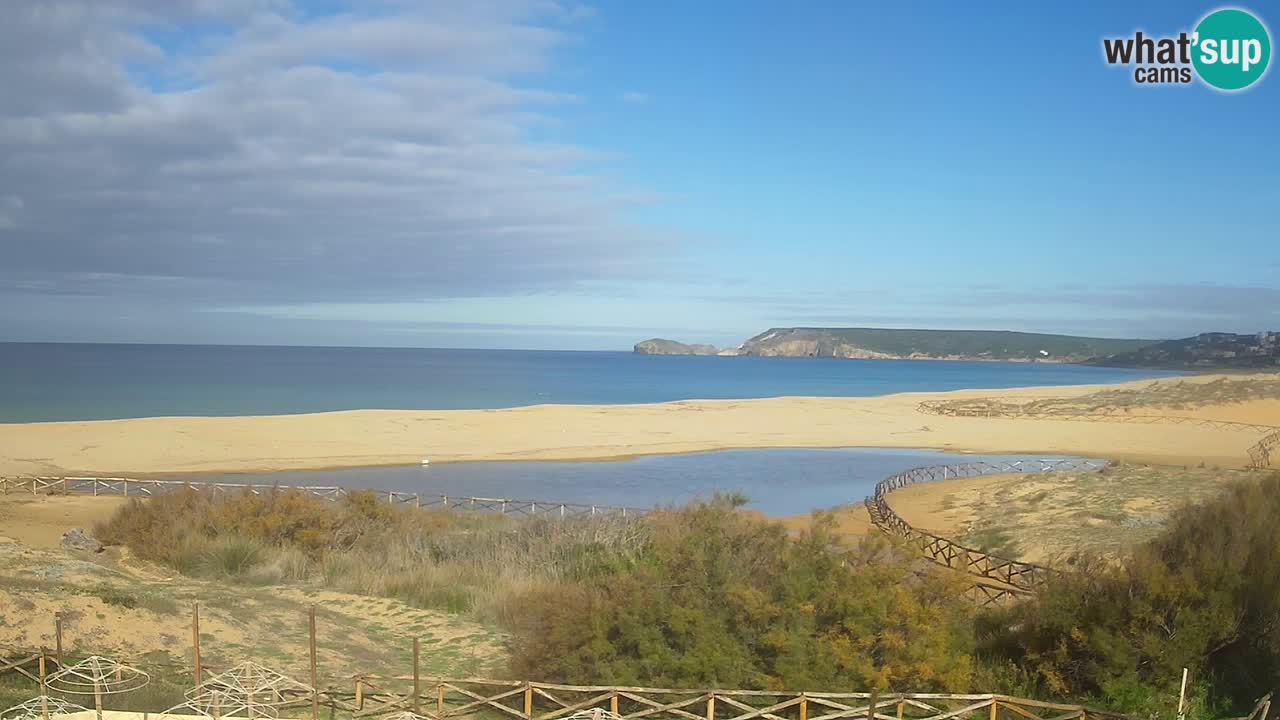 Webcam Torre dei Corsari – Vue en direct sur la plage depuis Punta Usai