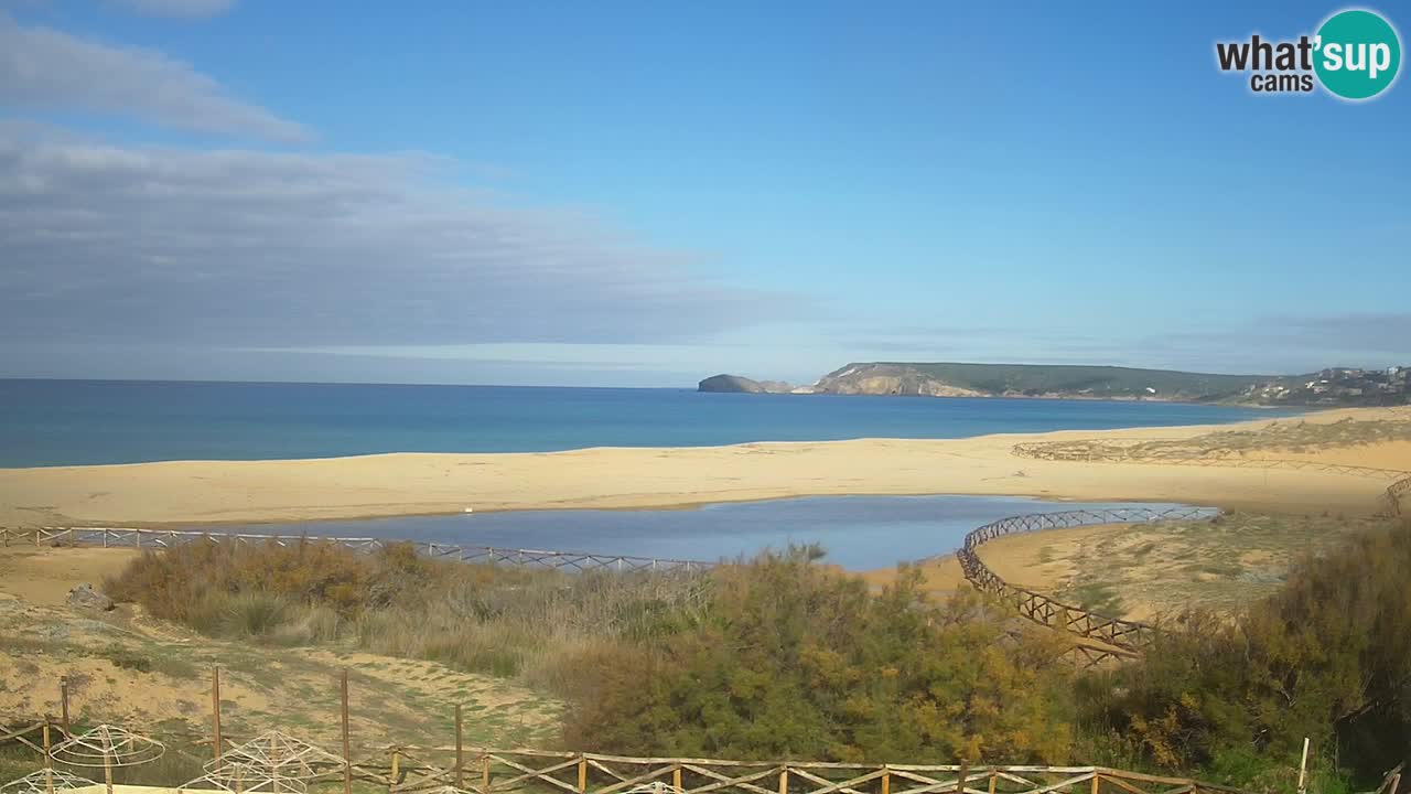 Webcam Torre dei Corsari – Vue en direct sur la plage depuis Punta Usai