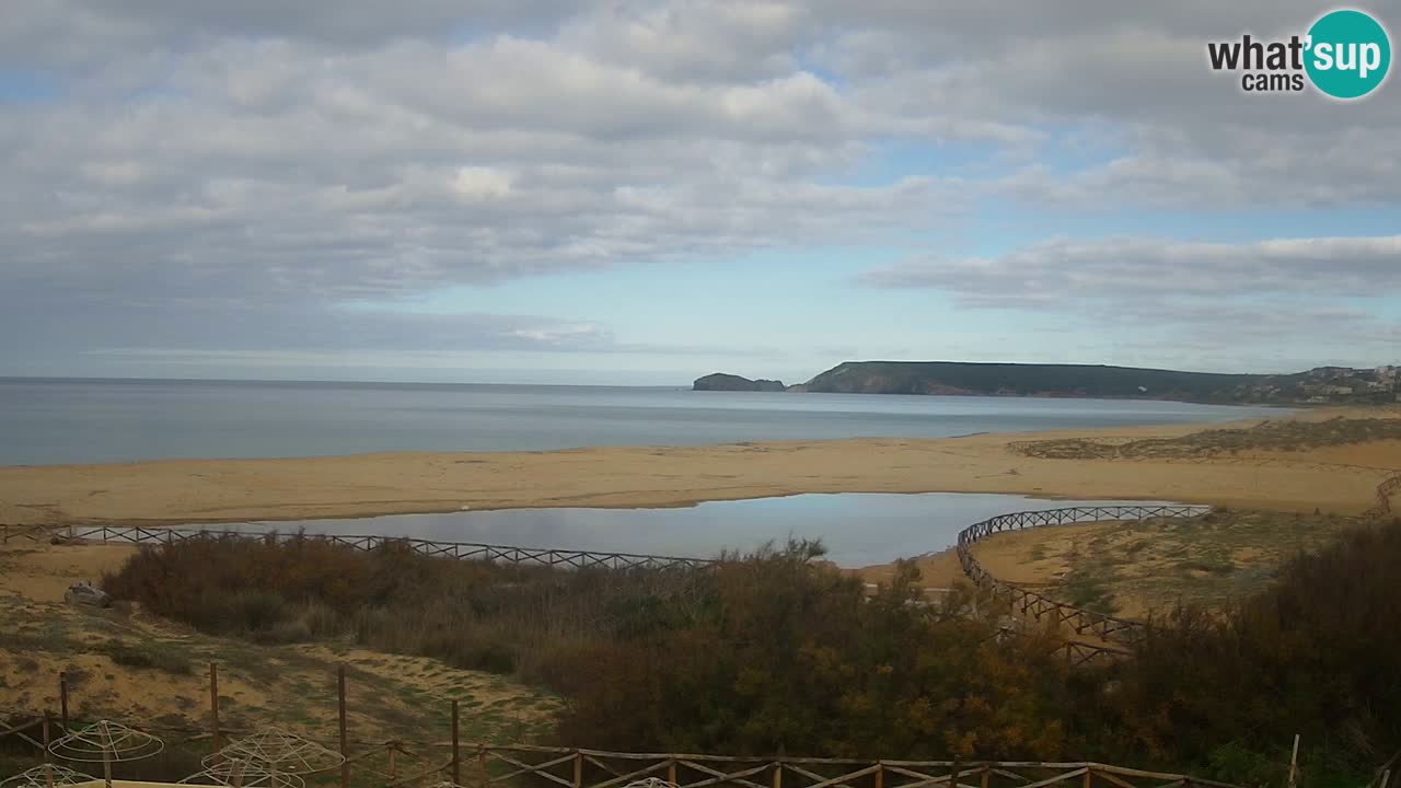 Cámara web Torre dei Corsari – Vista en directo de la playa desde Punta Usai
