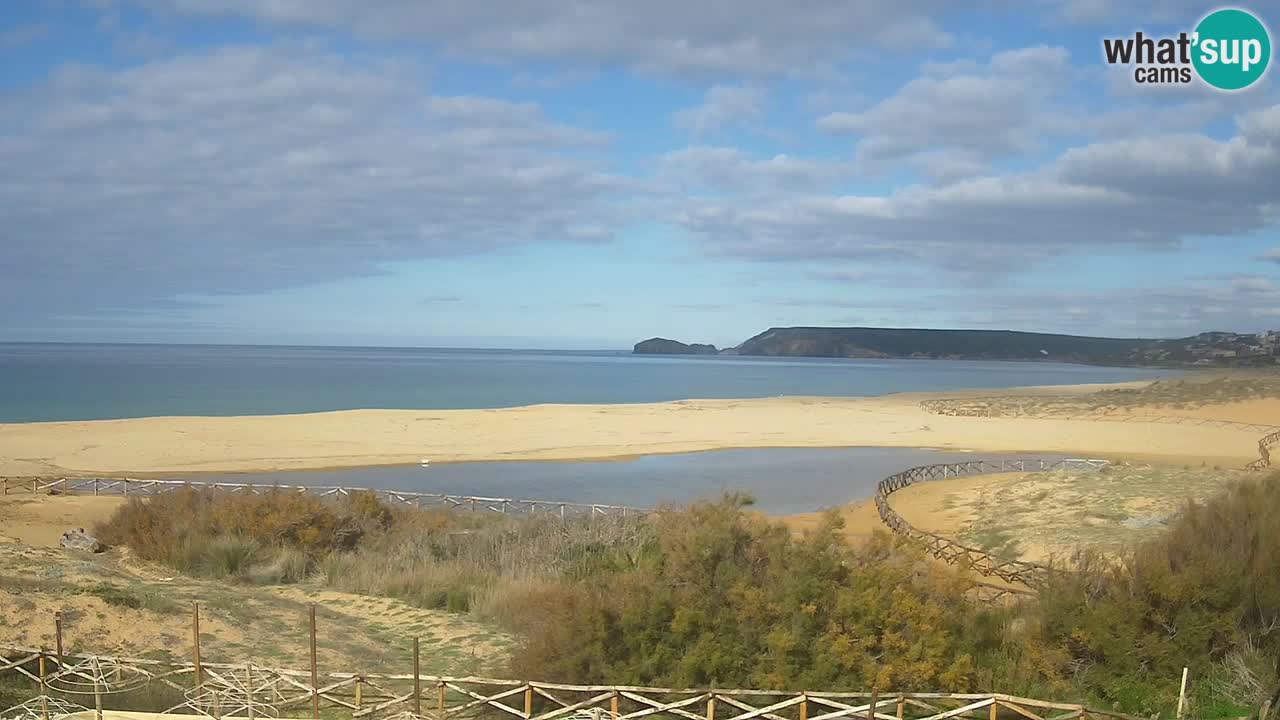 Webcam Torre dei Corsari – Liveblick auf den Strand von Punta Usai