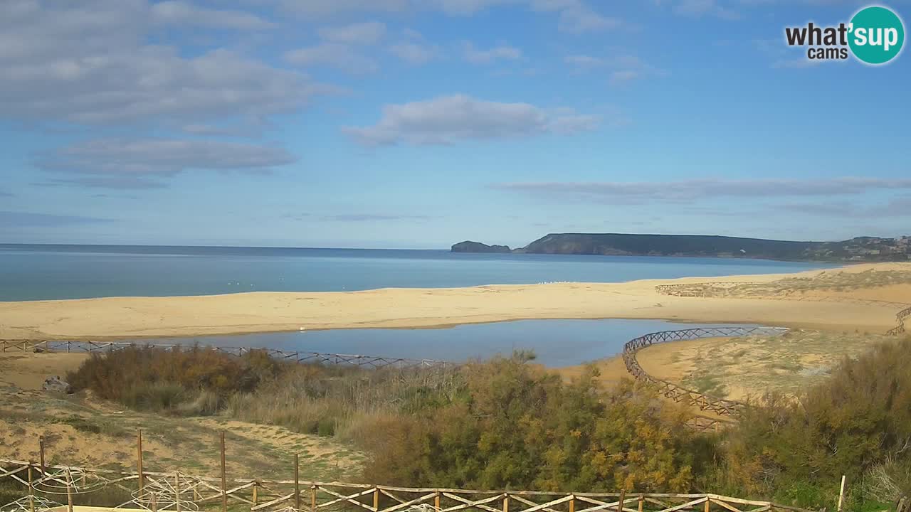 Web kamera Torre dei Corsari – Pogled uživo na plažu s Punta Usai