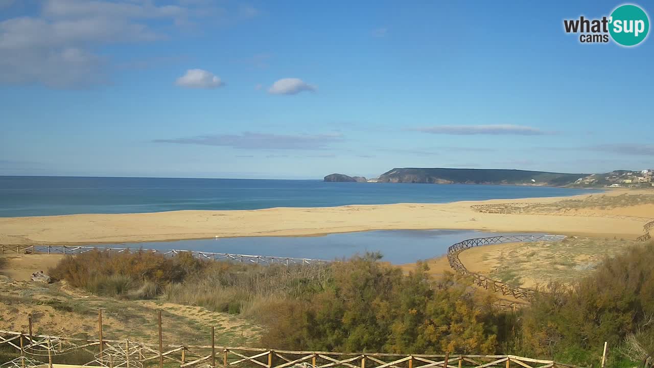 Web kamera Torre dei Corsari – Pogled uživo na plažu s Punta Usai