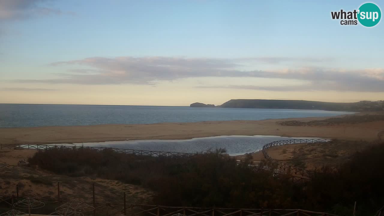 Webcam Torre dei Corsari – Vista live sulla spiaggia da Punta Usai
