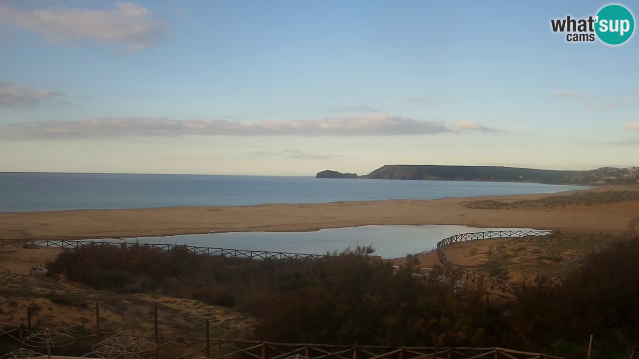 Cámara web Torre dei Corsari – Vista en directo de la playa desde Punta Usai