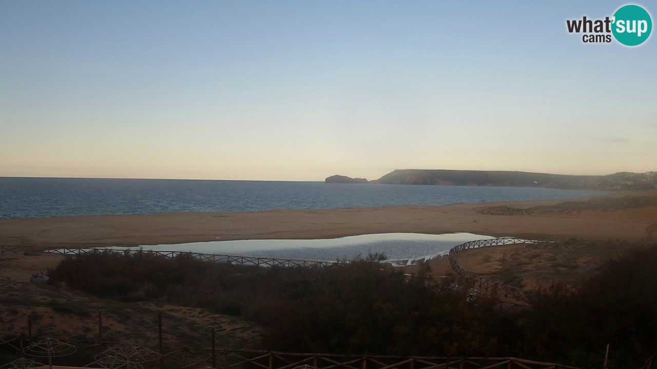 Webcam Torre dei Corsari – Live Beach View from Punta Usai