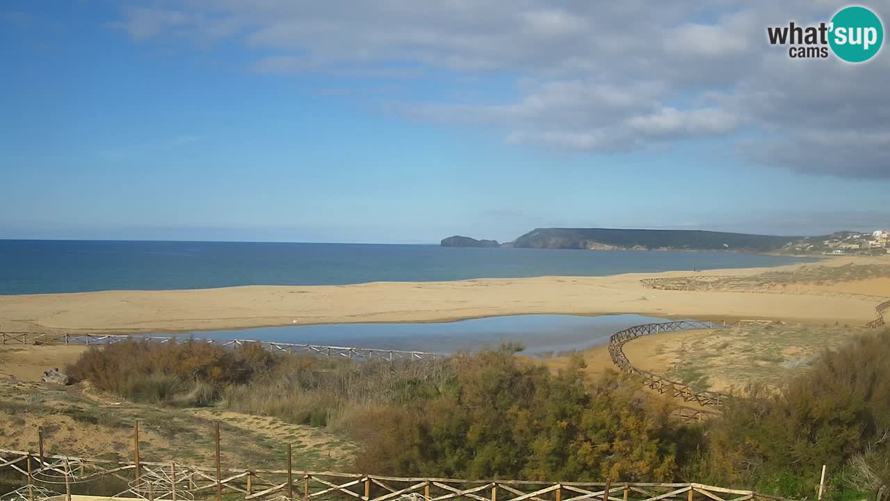 Webcam Torre dei Corsari – Vue en direct sur la plage depuis Punta Usai