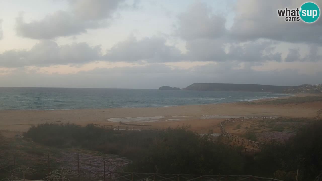 Webcam Torre dei Corsari – Vista live sulla spiaggia da Punta Usai