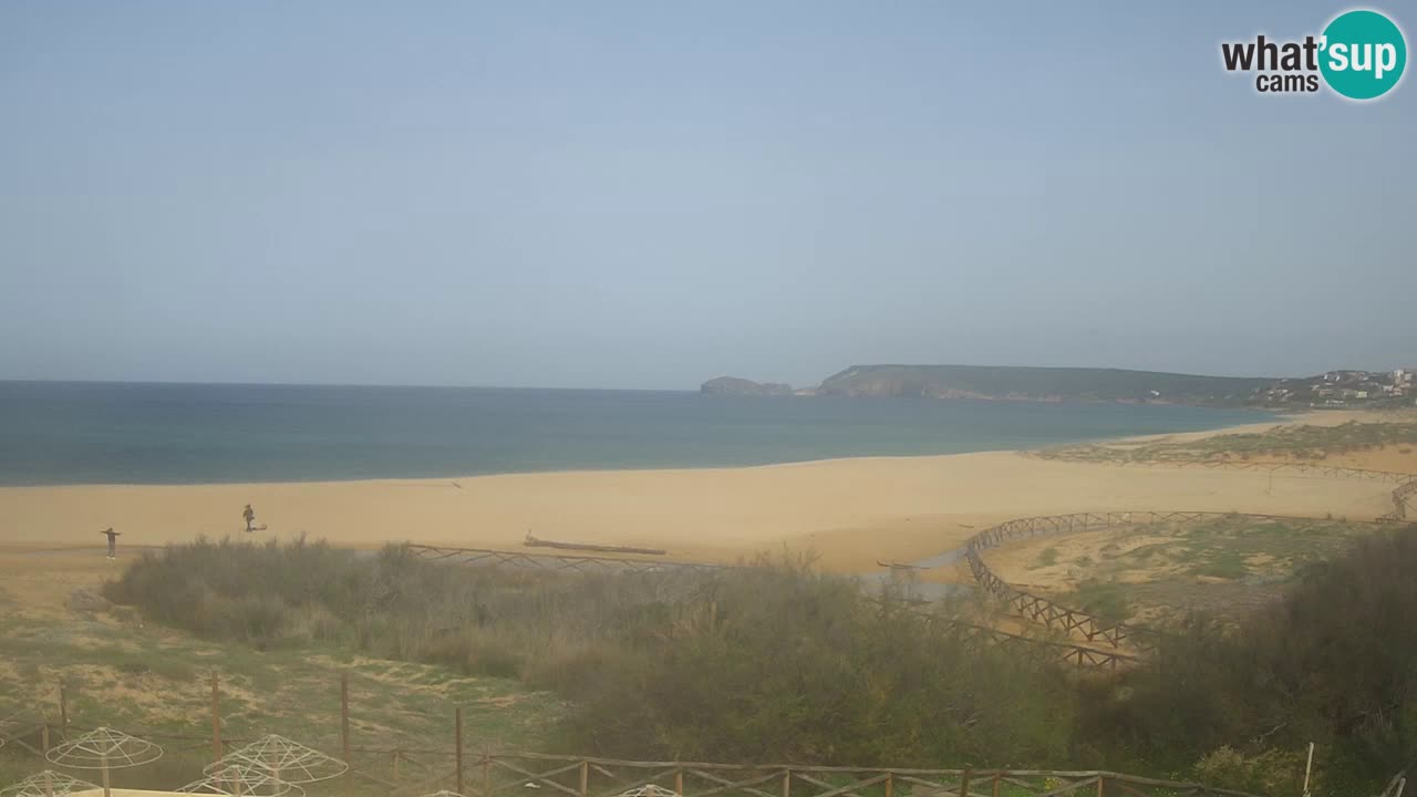 Webcam Torre dei Corsari – Live Beach View from Punta Usai