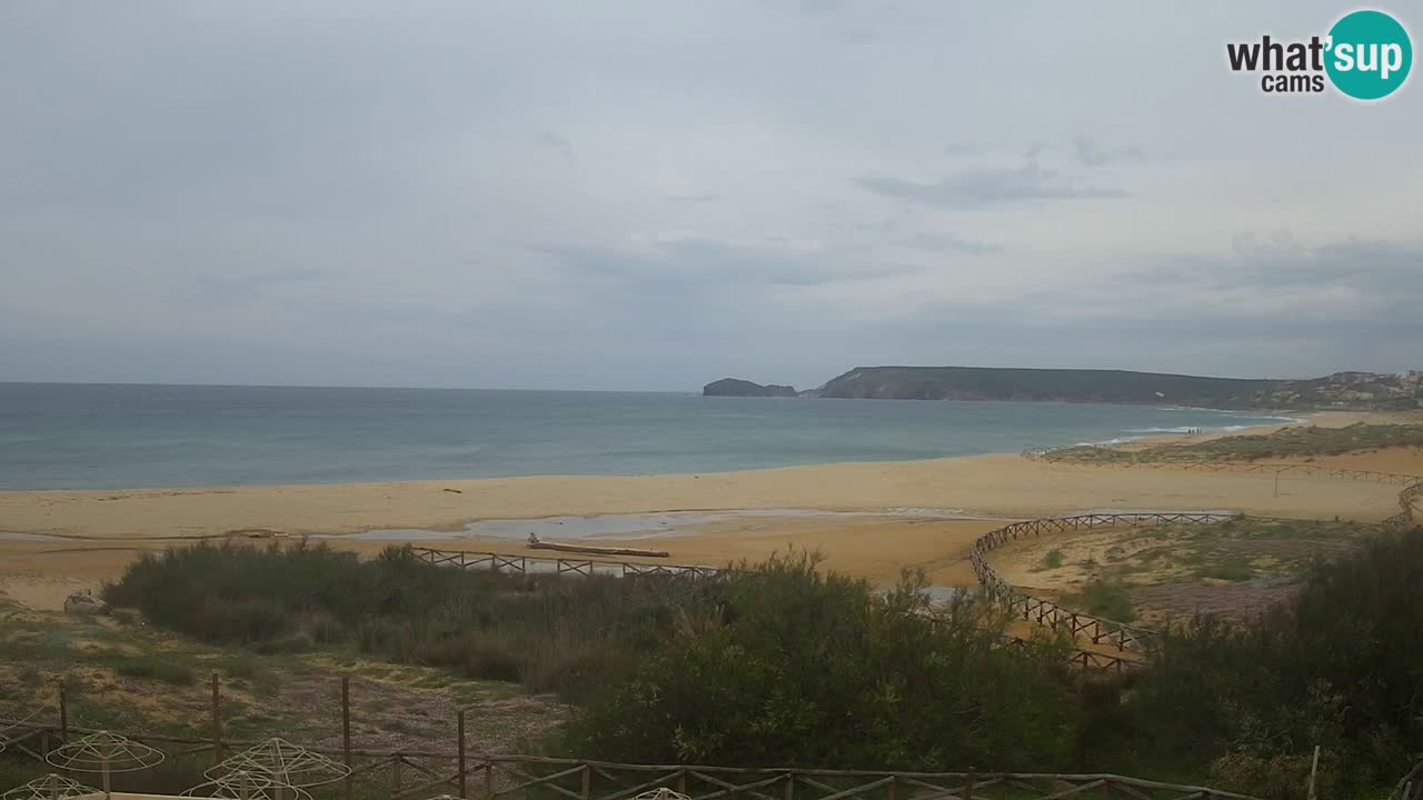 Webcam Torre dei Corsari – Vista live sulla spiaggia da Punta Usai