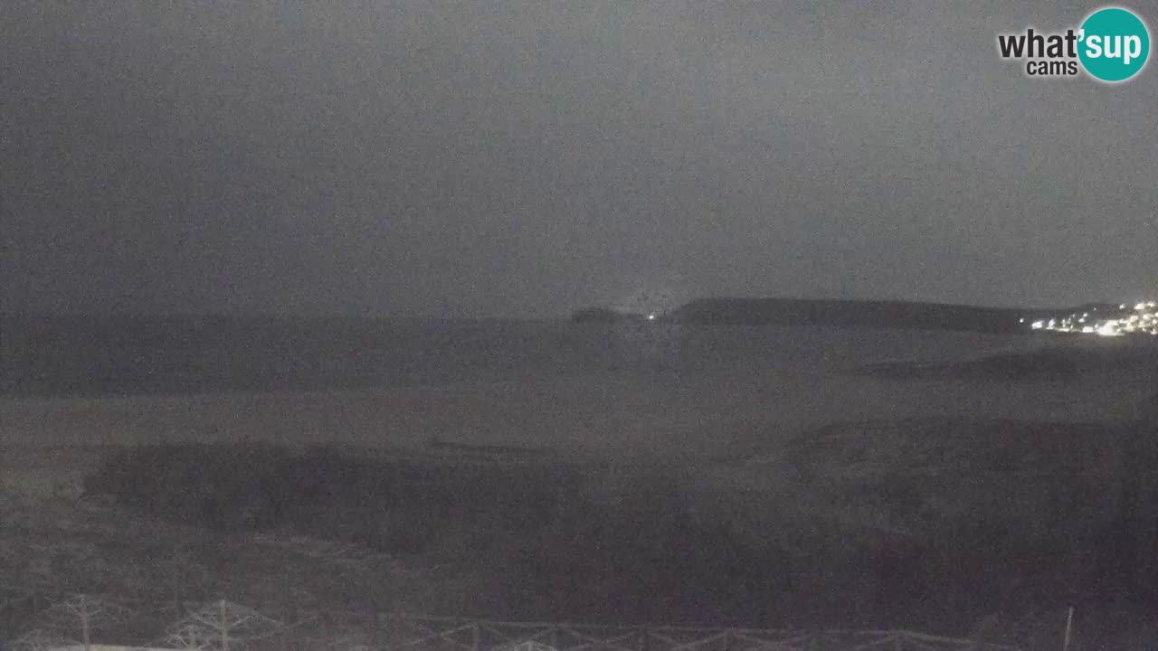 Webcam Torre dei Corsari – Liveblick auf den Strand von Punta Usai