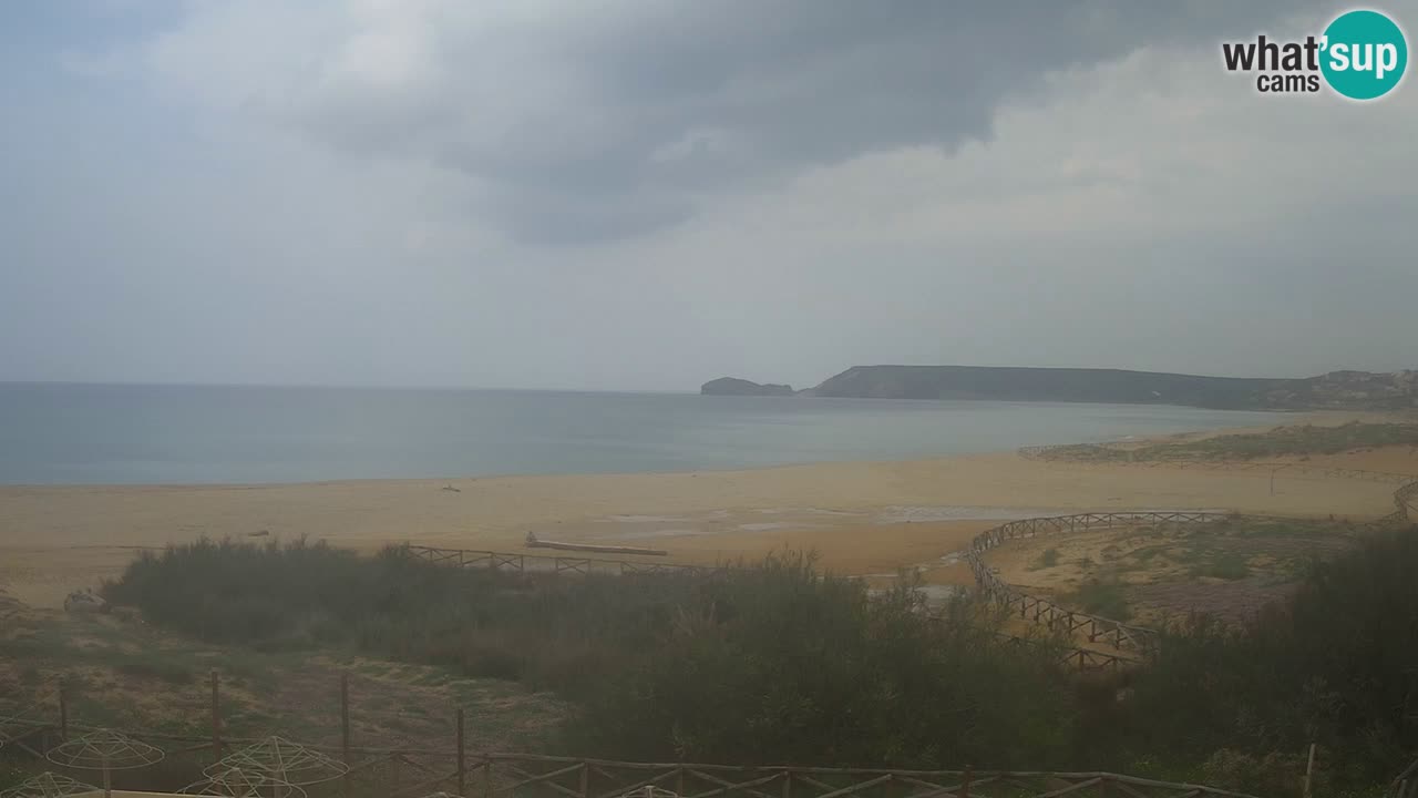 Webcam Torre dei Corsari – Vista live sulla spiaggia da Punta Usai