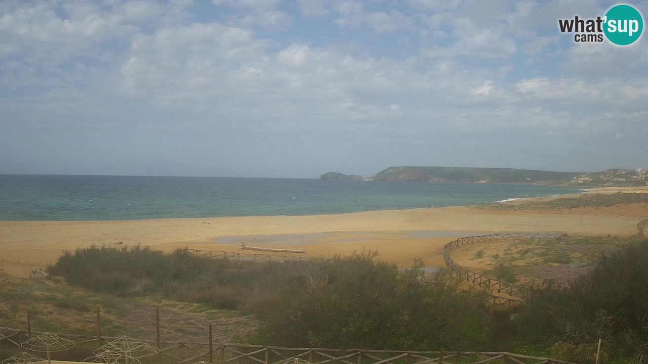 Webcam Torre dei Corsari – Live Beach View from Punta Usai