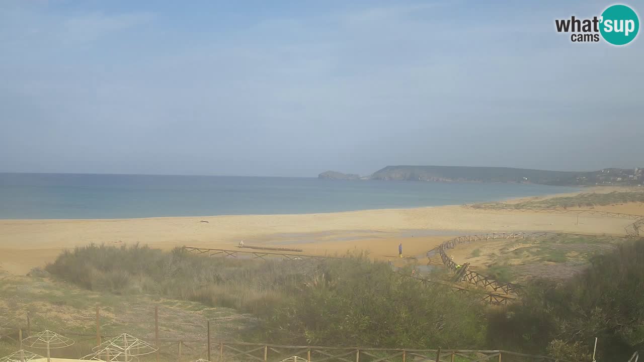 Webcam Torre dei Corsari – Vue en direct sur la plage depuis Punta Usai