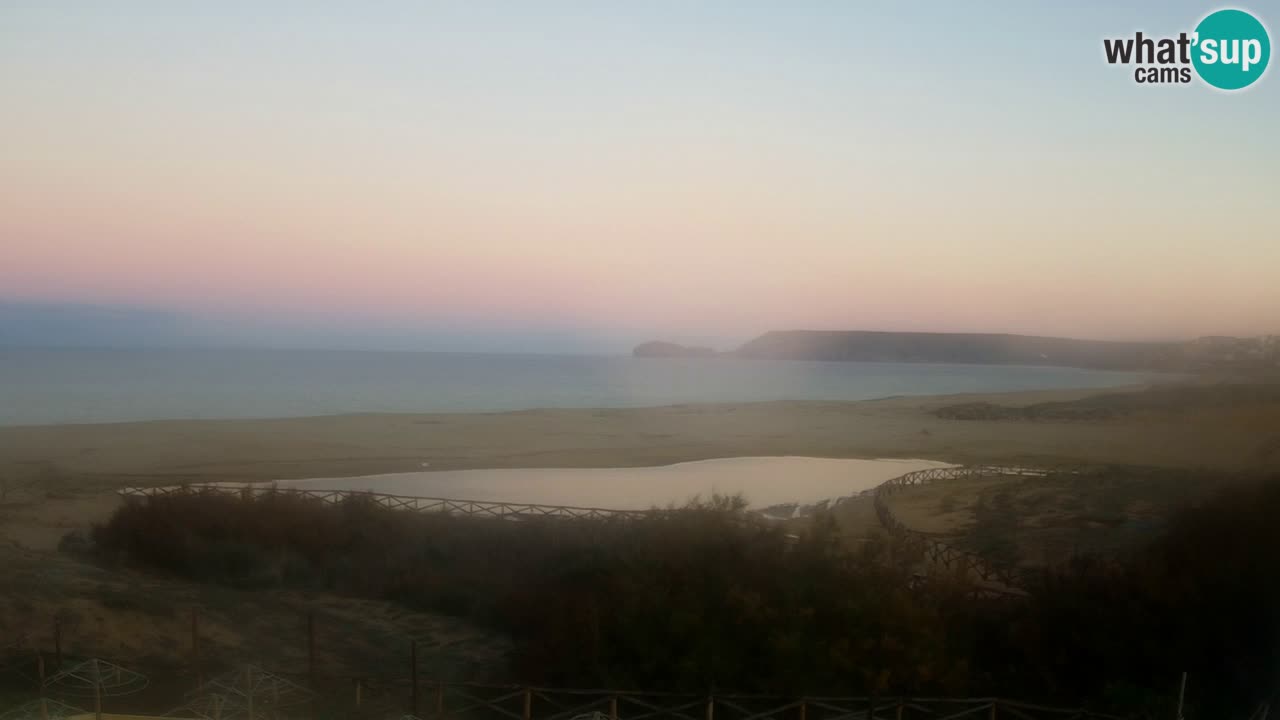 Webcam Torre dei Corsari – Live Beach View from Punta Usai