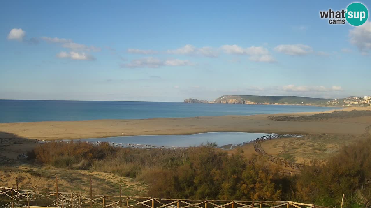Webcam Torre dei Corsari – Live Beach View from Punta Usai