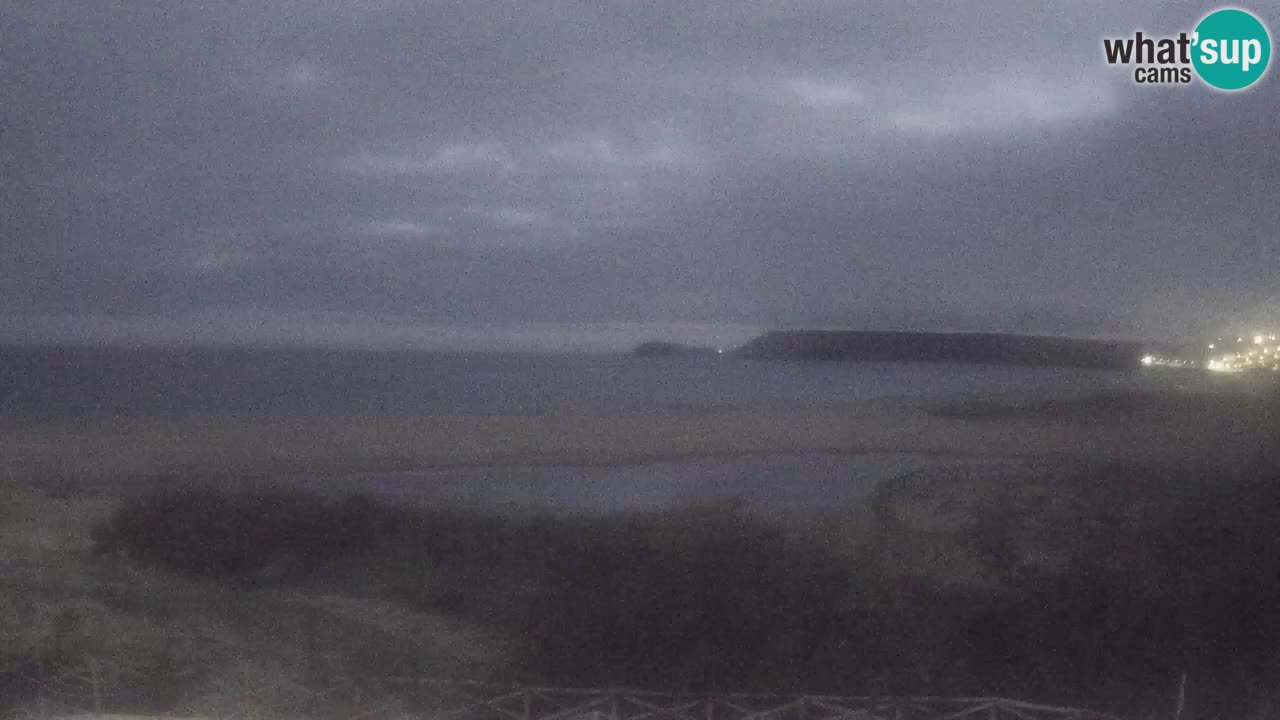 Webcam Torre dei Corsari – Vue en direct sur la plage depuis Punta Usai