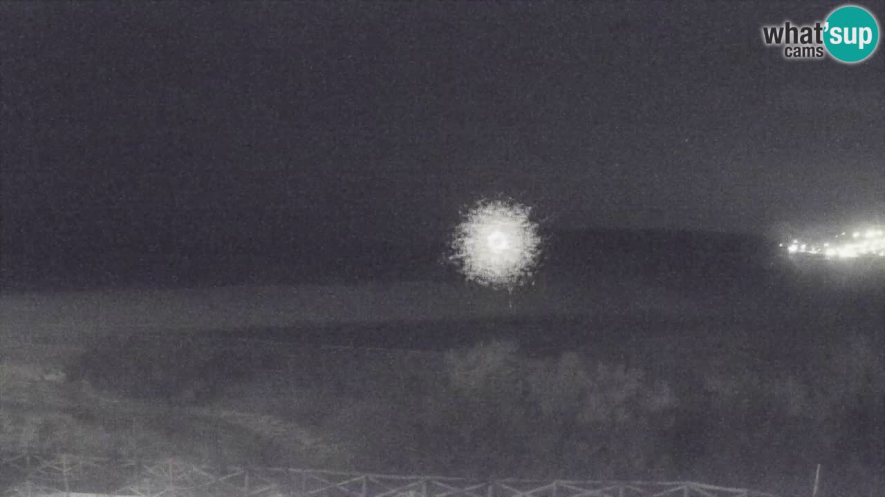 Cámara web Torre dei Corsari – Vista en directo de la playa desde Punta Usai