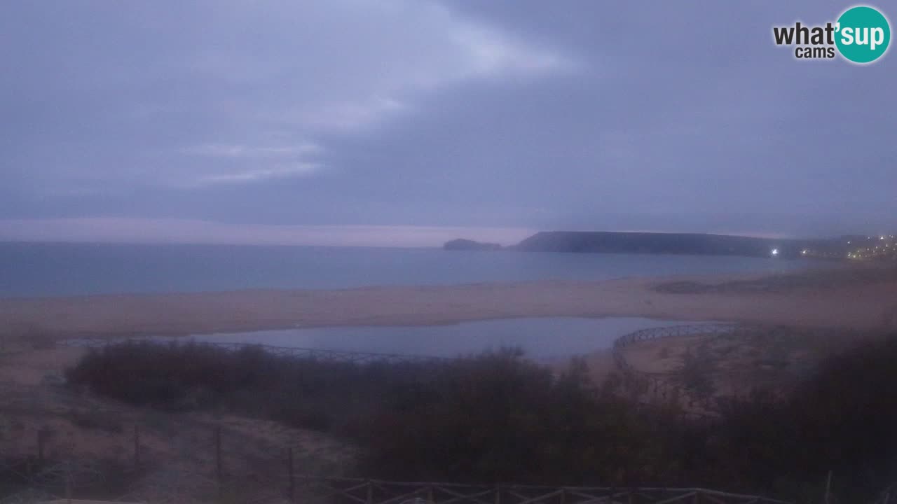 Cámara web Torre dei Corsari – Vista en directo de la playa desde Punta Usai