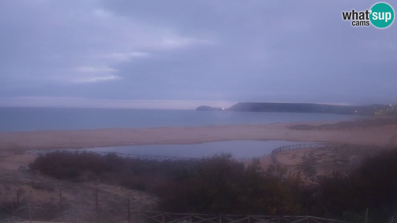 Webcam Torre dei Corsari – Live Beach View from Punta Usai