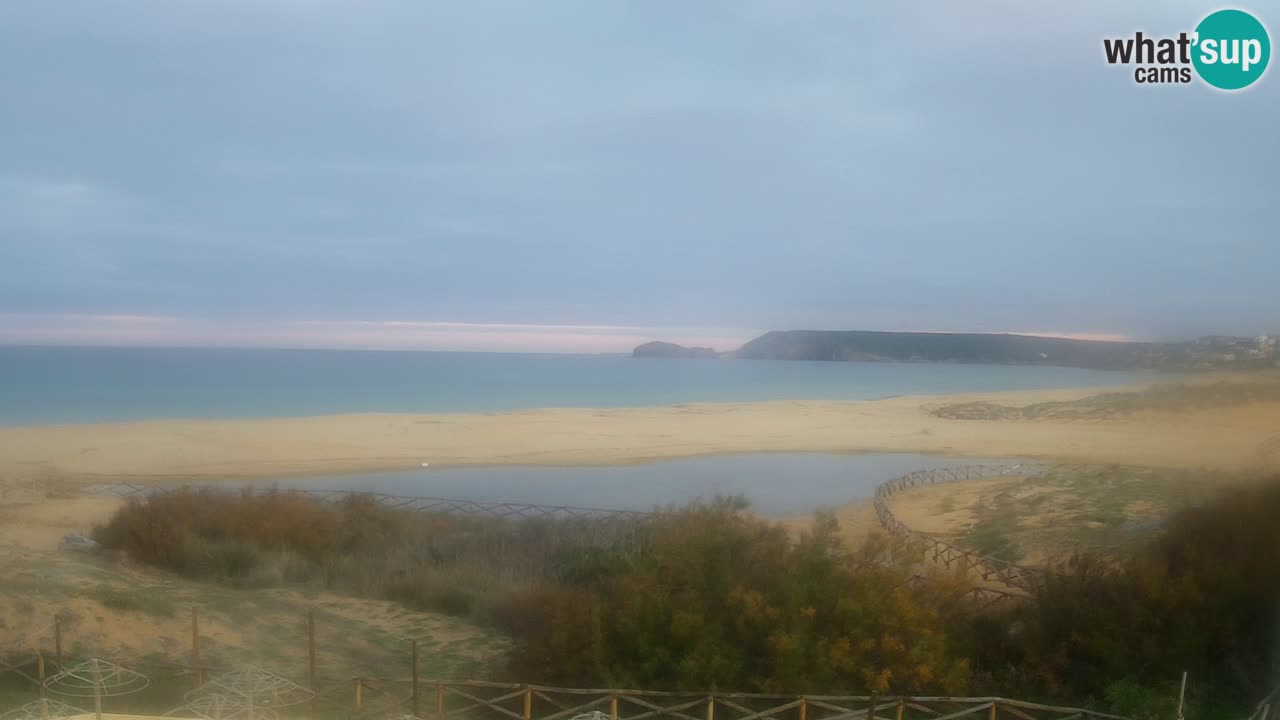 Webcam Torre dei Corsari – Live Beach View from Punta Usai
