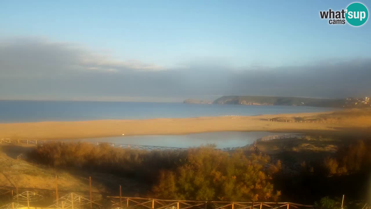 Webcam Torre dei Corsari – Live Beach View from Punta Usai