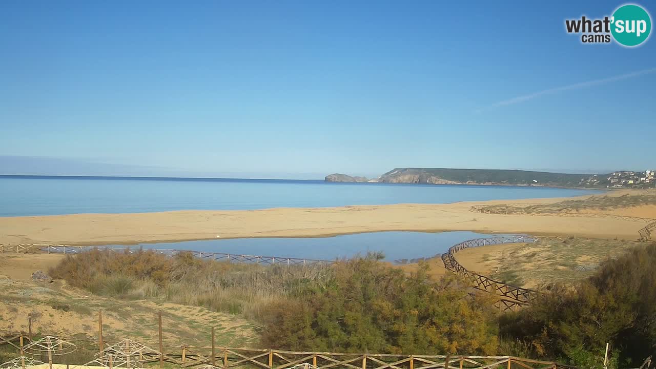 Webcam Torre dei Corsari – Live Beach View from Punta Usai