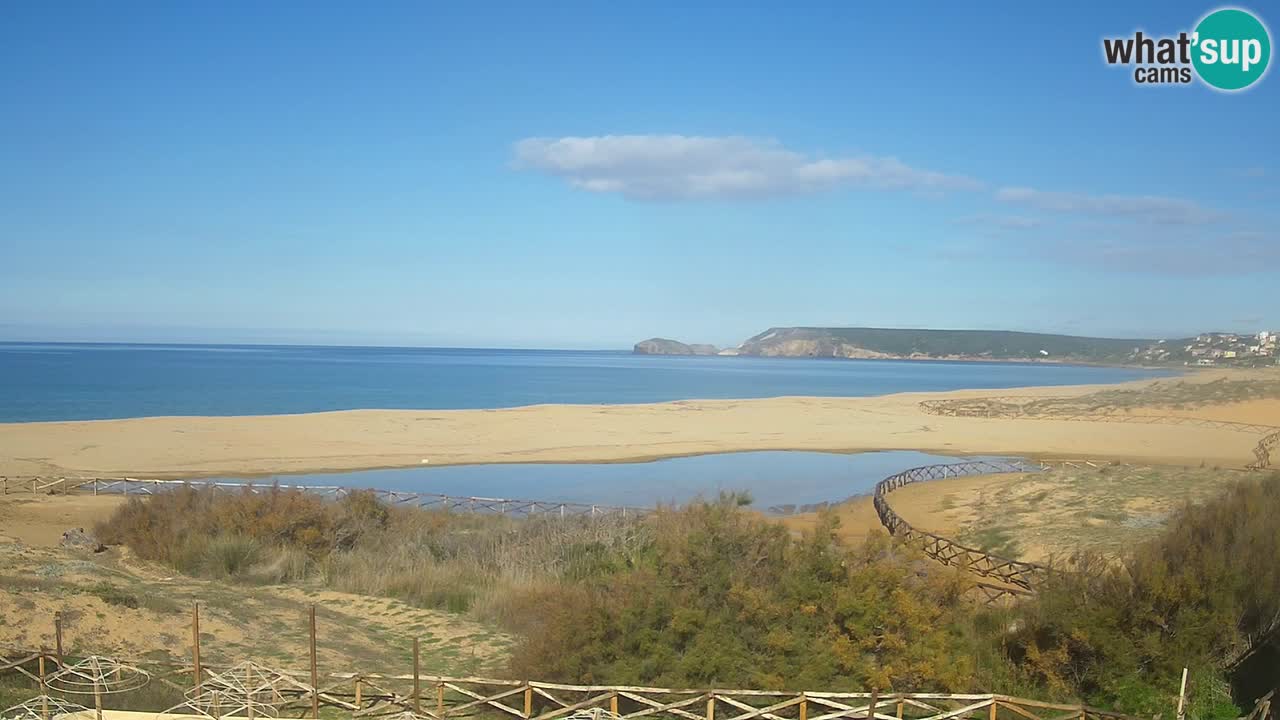 Webcam Torre dei Corsari – Live Beach View from Punta Usai