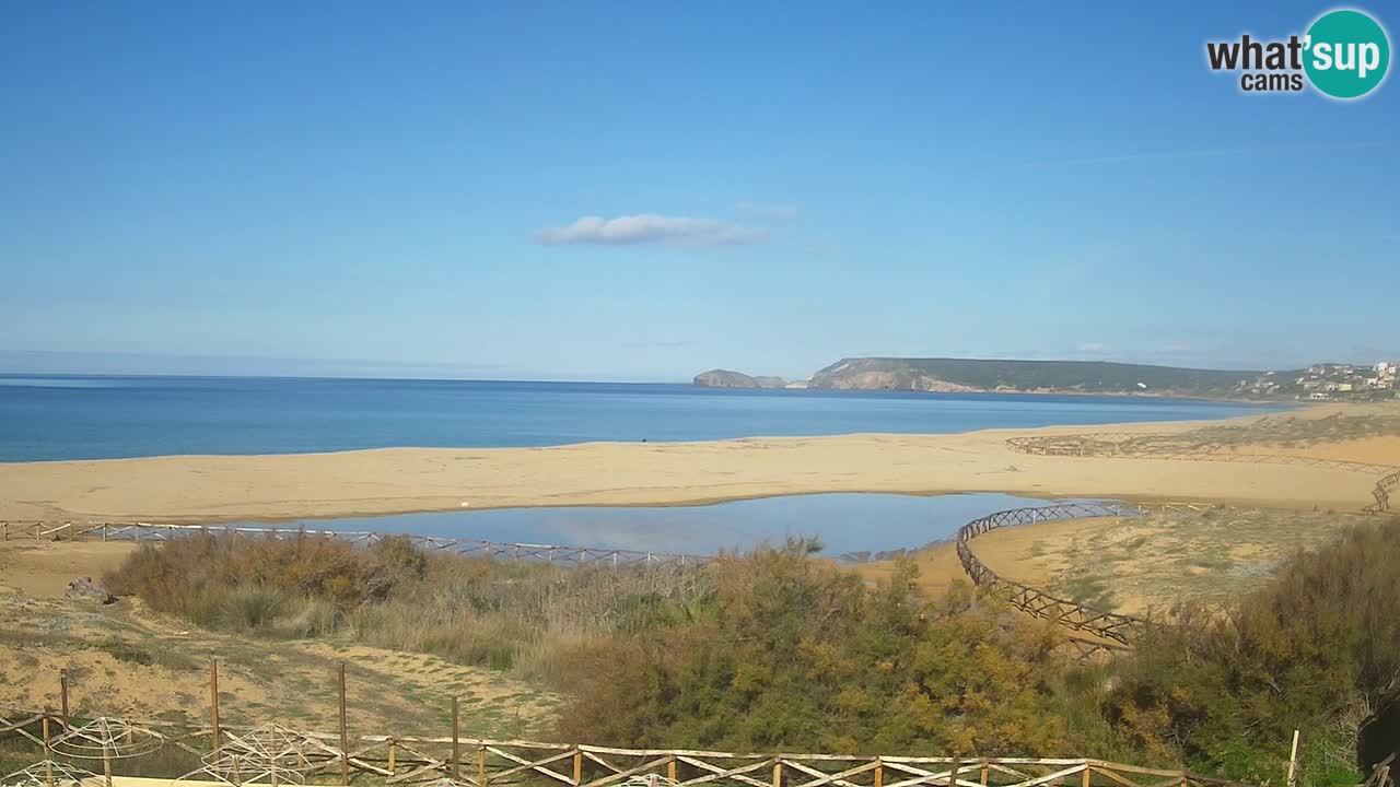 Webcam Torre dei Corsari – Live Beach View from Punta Usai