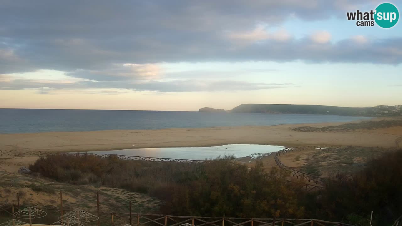 Webcam Torre dei Corsari – Vista live sulla spiaggia da Punta Usai