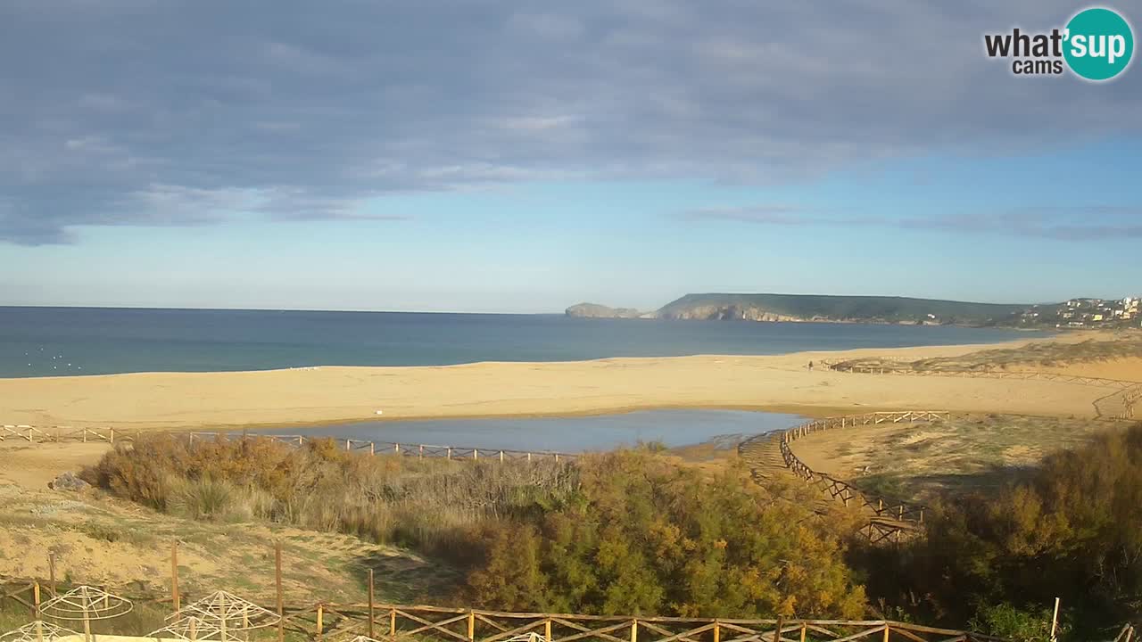 Webcam Torre dei Corsari – Liveblick auf den Strand von Punta Usai