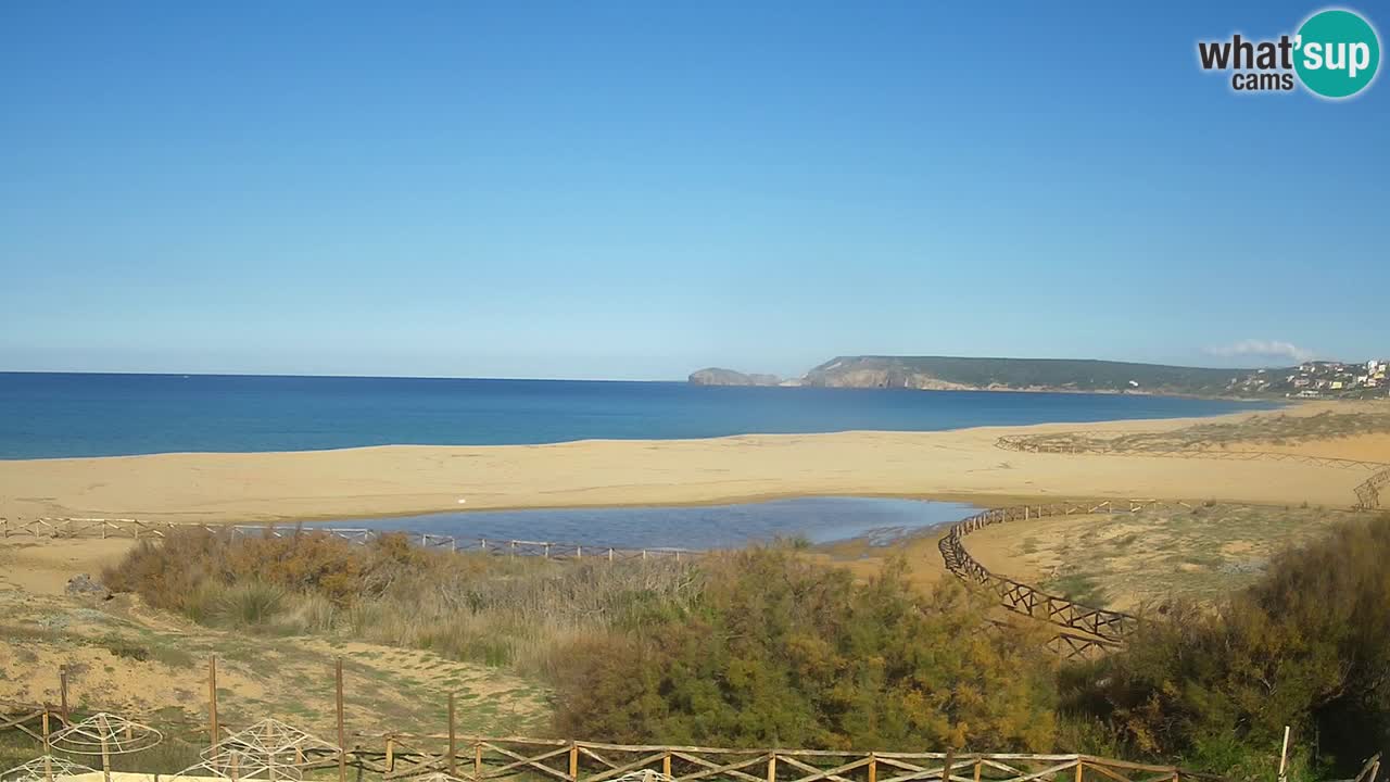 Webcam Torre dei Corsari – Liveblick auf den Strand von Punta Usai