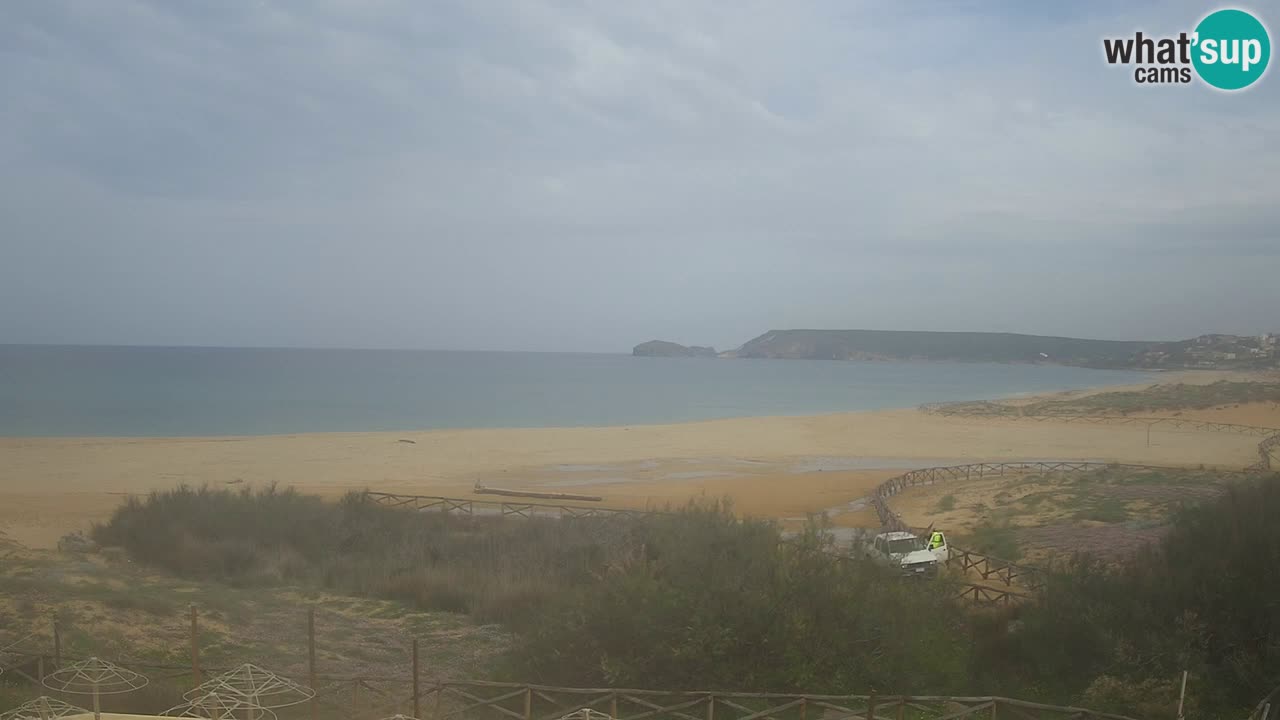 Cámara web Torre dei Corsari – Vista en directo de la playa desde Punta Usai