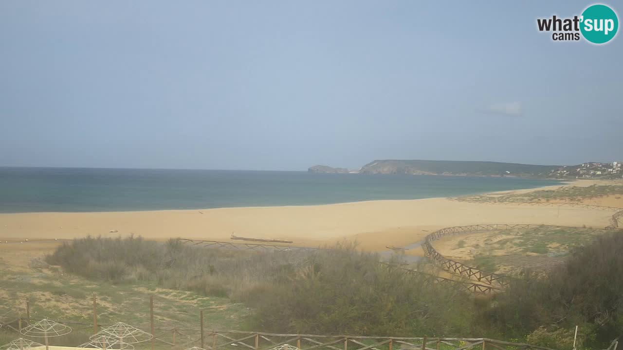 Spletna kamera Torre dei Corsari – Pogled v živo na plažo s Punta Usai