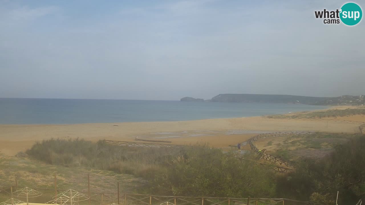Cámara web Torre dei Corsari – Vista en directo de la playa desde Punta Usai