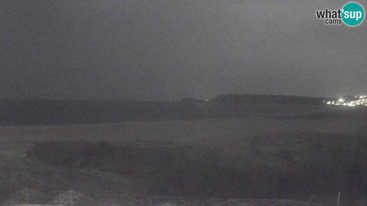 Webcam Torre dei Corsari – Vista live sulla spiaggia da Punta Usai