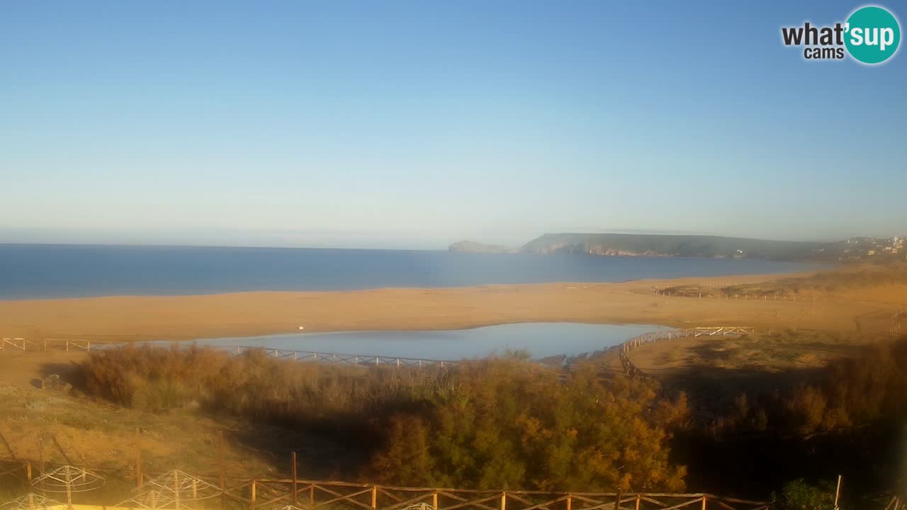Webcam Torre dei Corsari – Live Beach View from Punta Usai