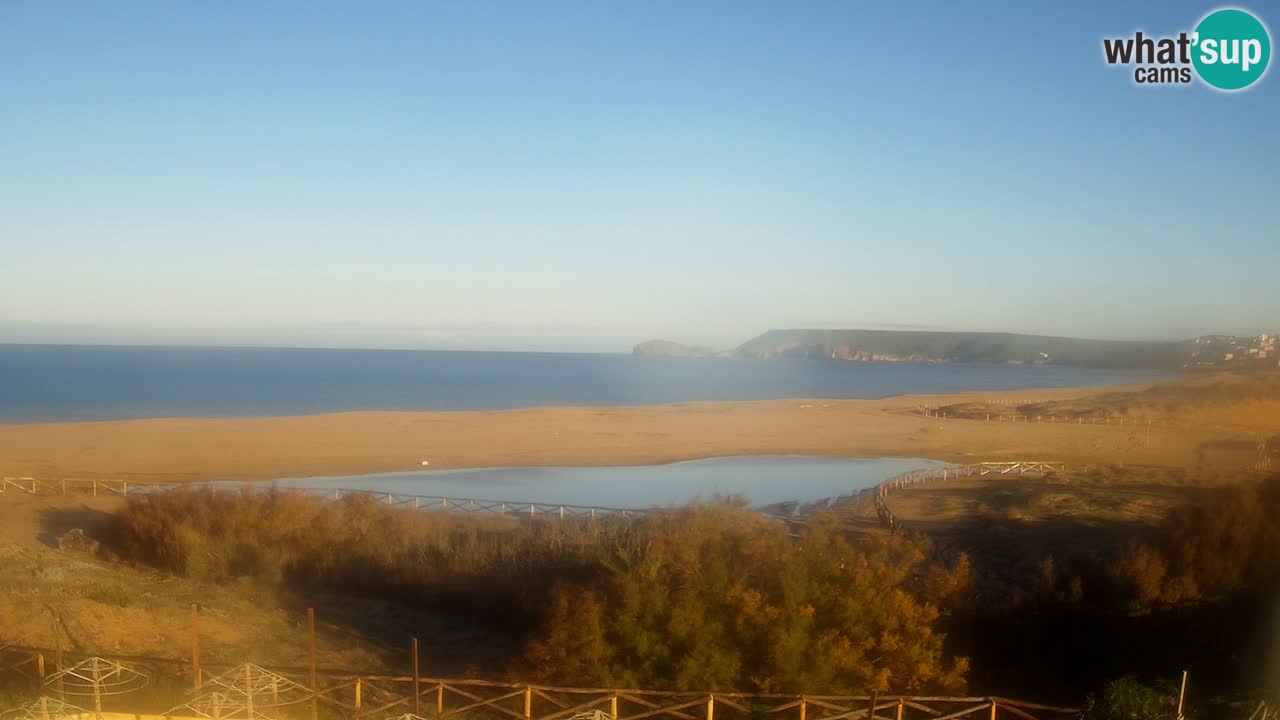 Webcam Torre dei Corsari – Live Beach View from Punta Usai