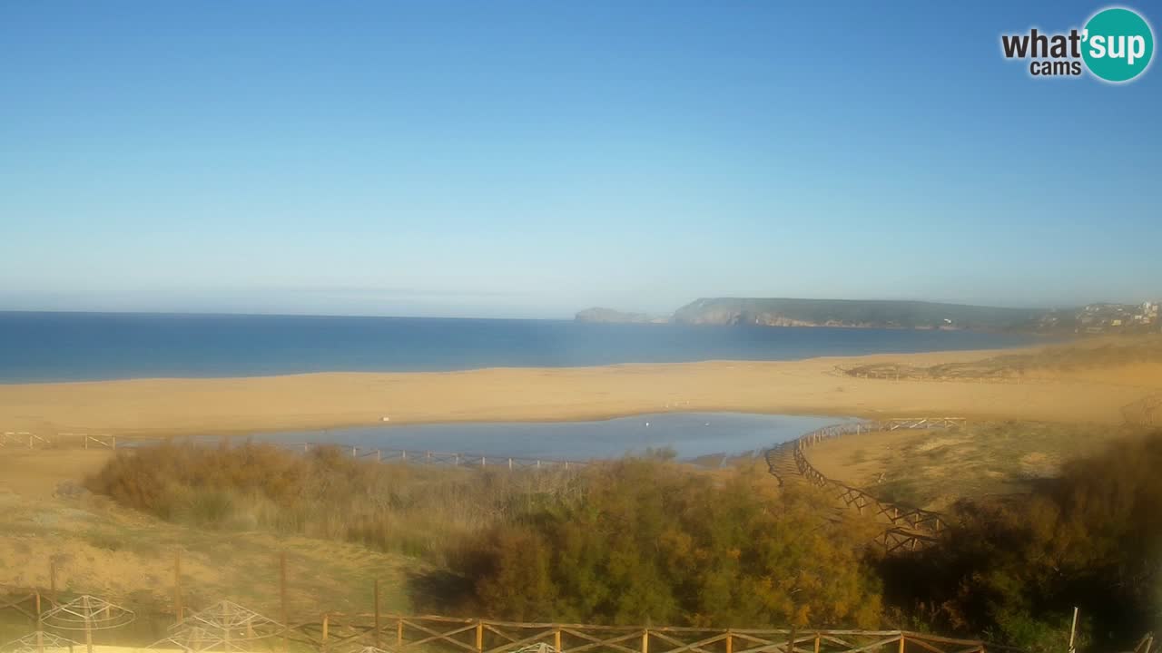 Webcam Torre dei Corsari – Live Beach View from Punta Usai